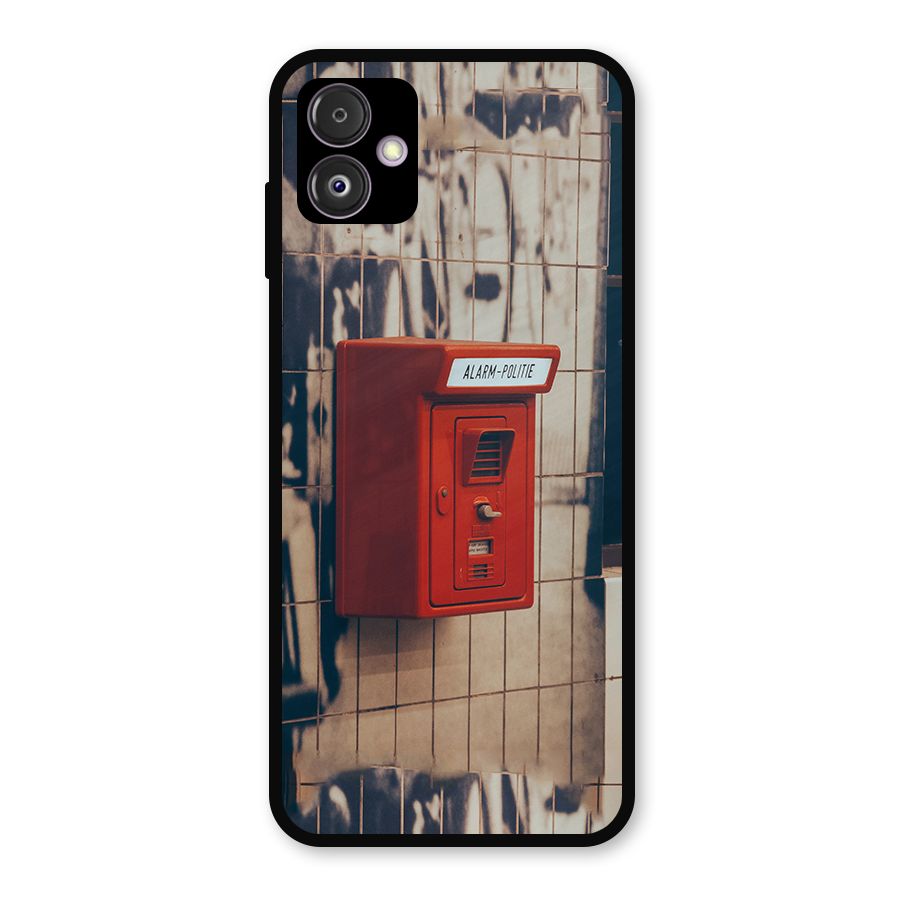 Vintage Alarm Metal Back Case for Galaxy F14