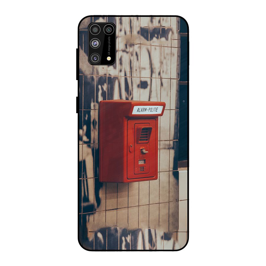 Vintage Alarm Metal Back Case for Galaxy M31