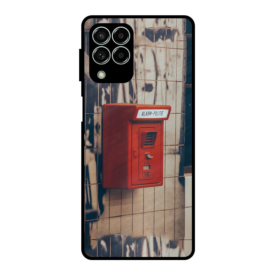 Vintage Alarm Metal Back Case for Galaxy M33