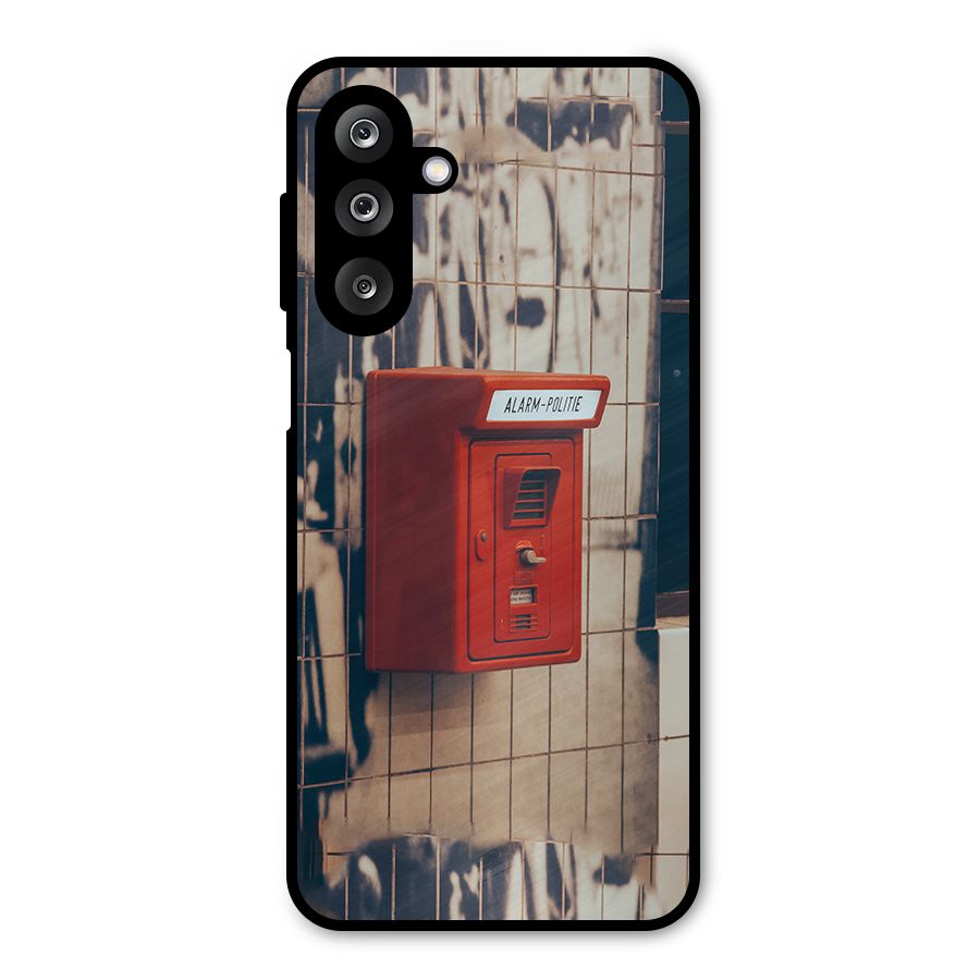 Vintage Alarm Metal Back Case for Galaxy M36