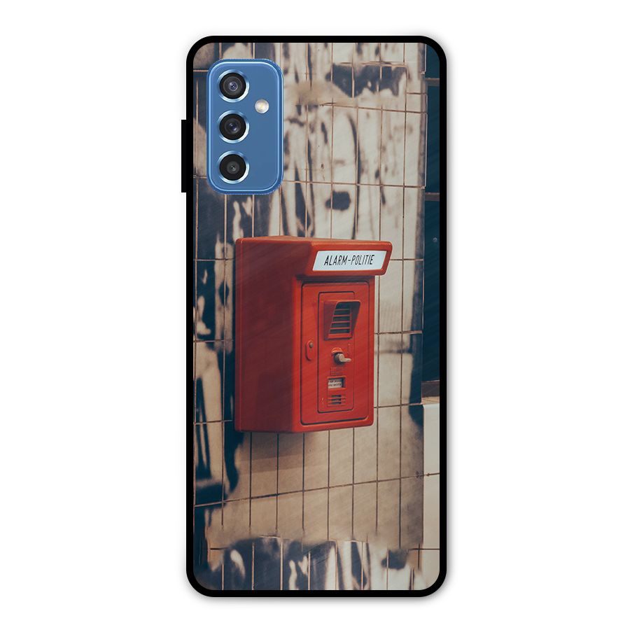 Vintage Alarm Metal Back Case for Galaxy M52 5G
