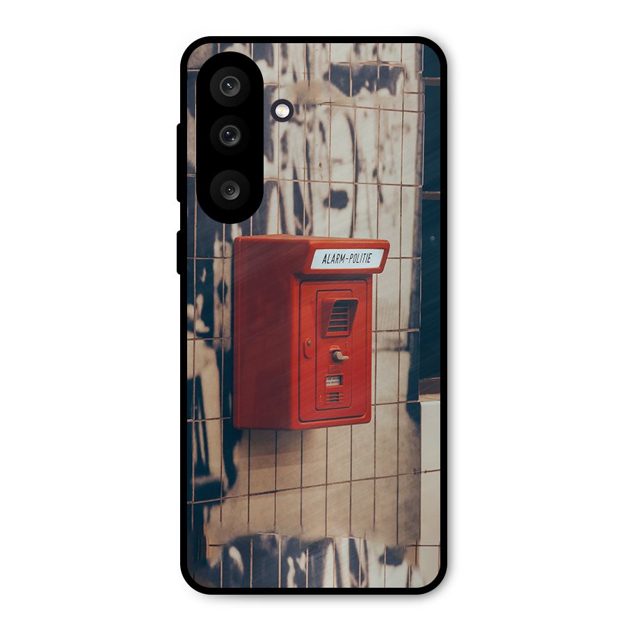 Vintage Alarm Metal Back Case for Galaxy M56