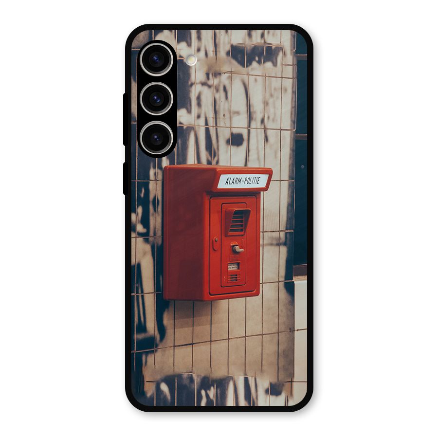 Vintage Alarm Metal Back Case for Galaxy S23 Plus