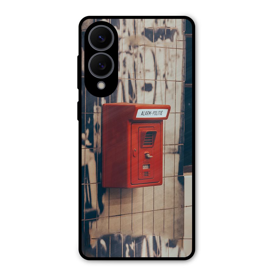 Vintage Alarm Metal Back Case for Galaxy S25 Edge