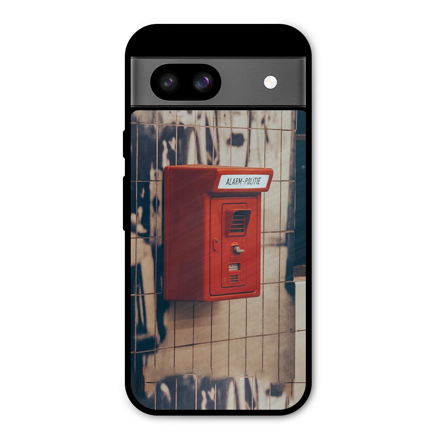 Vintage Alarm Metal Back Case for Google Pixel 8a