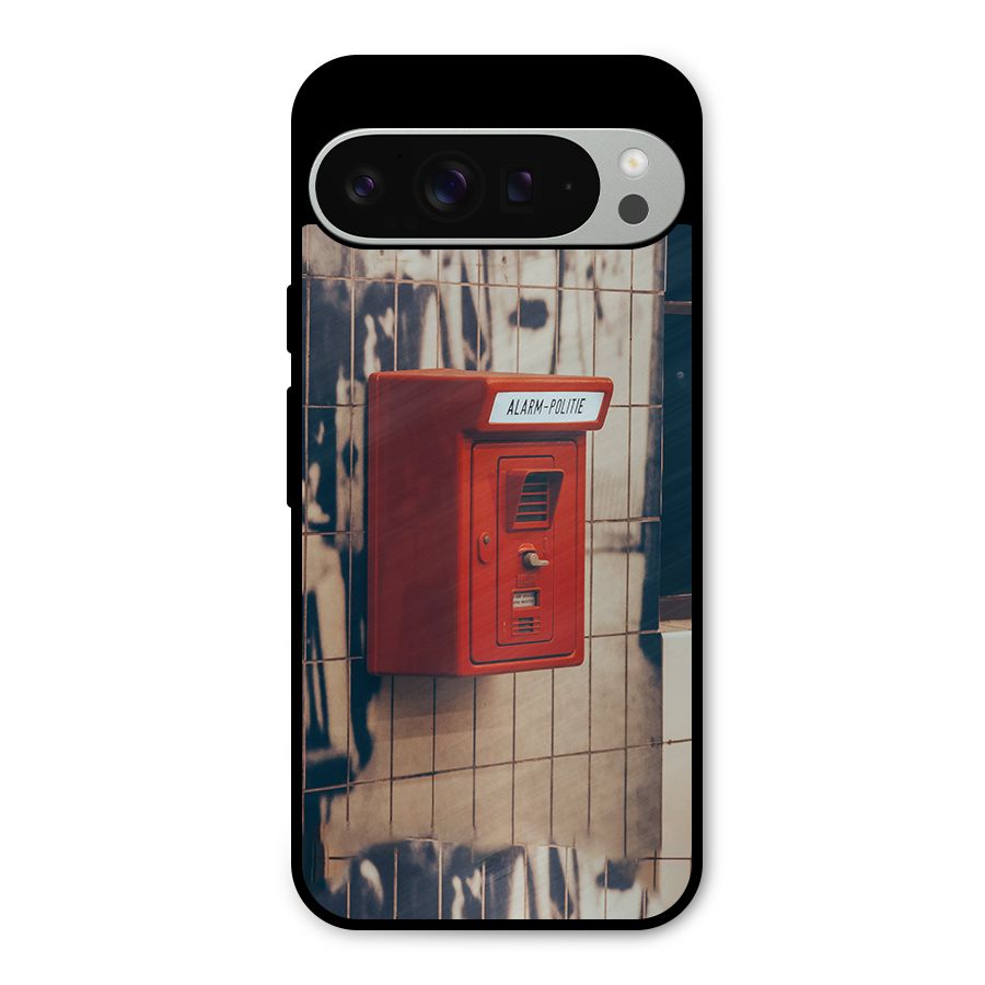 Vintage Alarm Metal Back Case for Google Pixel 9 Pro XL