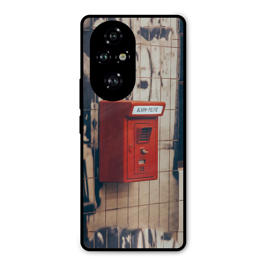 Vintage Alarm Metal Back Case for Honor 200 Pro