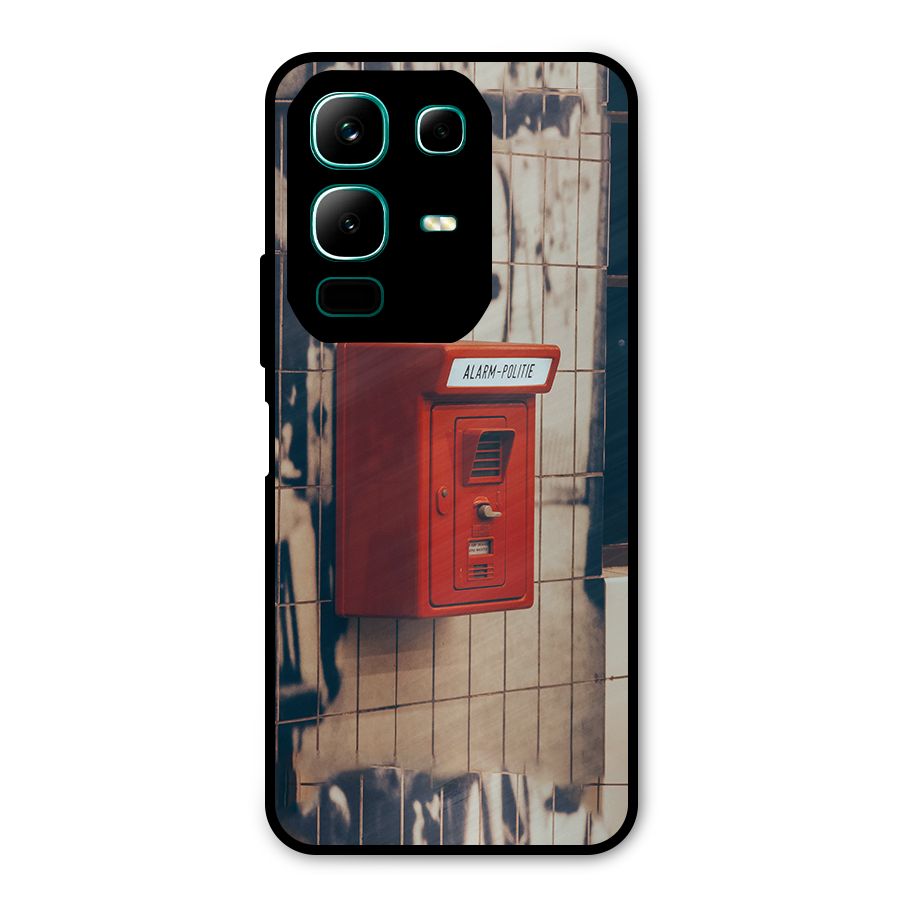 Vintage Alarm Metal Back Case for Infinix Note 50x