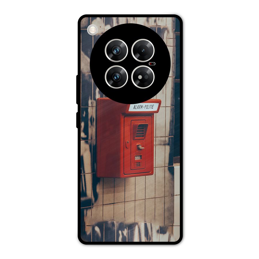Vintage Alarm Metal Back Case for Infinix Zero 40 5G