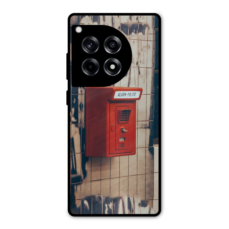 Vintage Alarm Metal Back Case for OnePlus 12R