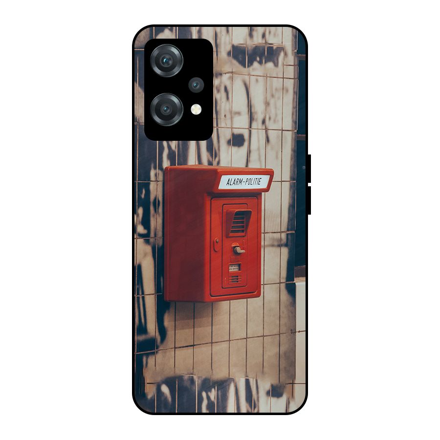 Vintage Alarm Metal Back Case for OnePlus Nord CE 2 Lite 5G