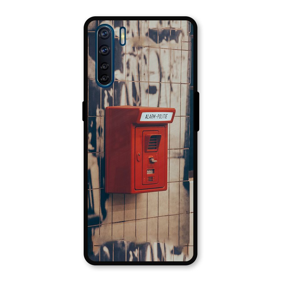 Vintage Alarm Metal Back Case for Oppo F15
