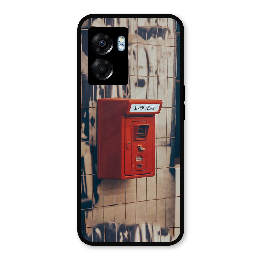 Vintage Alarm Metal Back Case for Oppo K10 (5G)