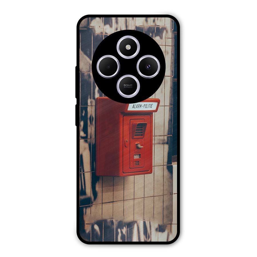 Vintage Alarm Metal Back Case for Poco C75 5G