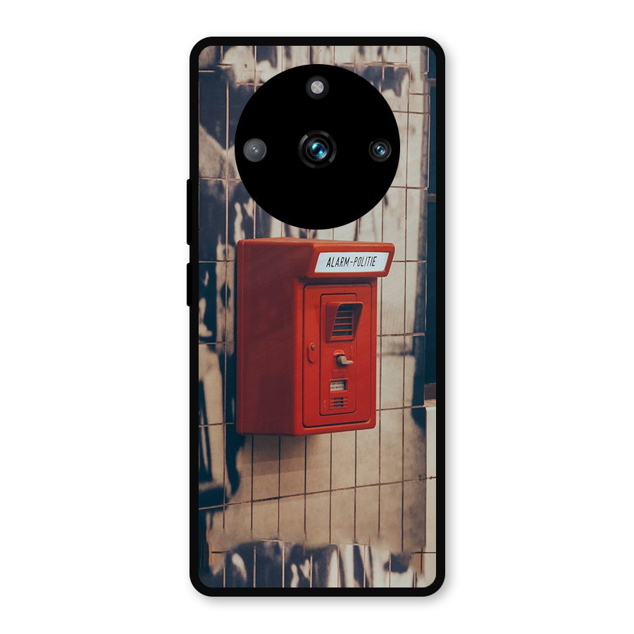 Vintage Alarm Metal Back Case for Realme 11 Pro