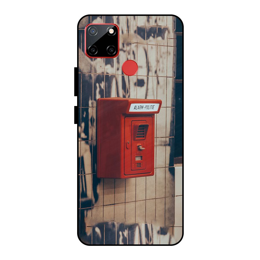 Vintage Alarm Metal Back Case for Realme C12