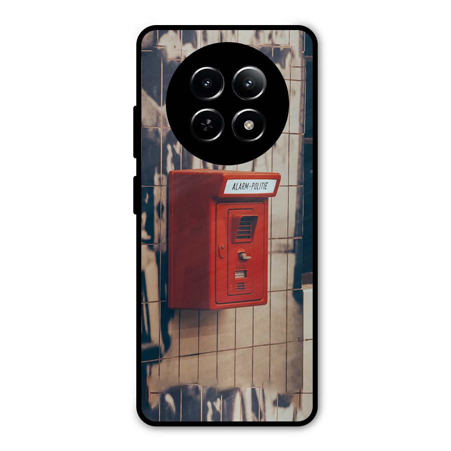 Vintage Alarm Metal Back Case for Realme Narzo 70x 5G