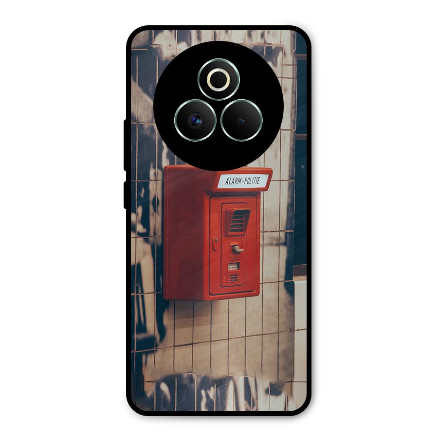 Vintage Alarm Metal Back Case for Realme P3 Pro