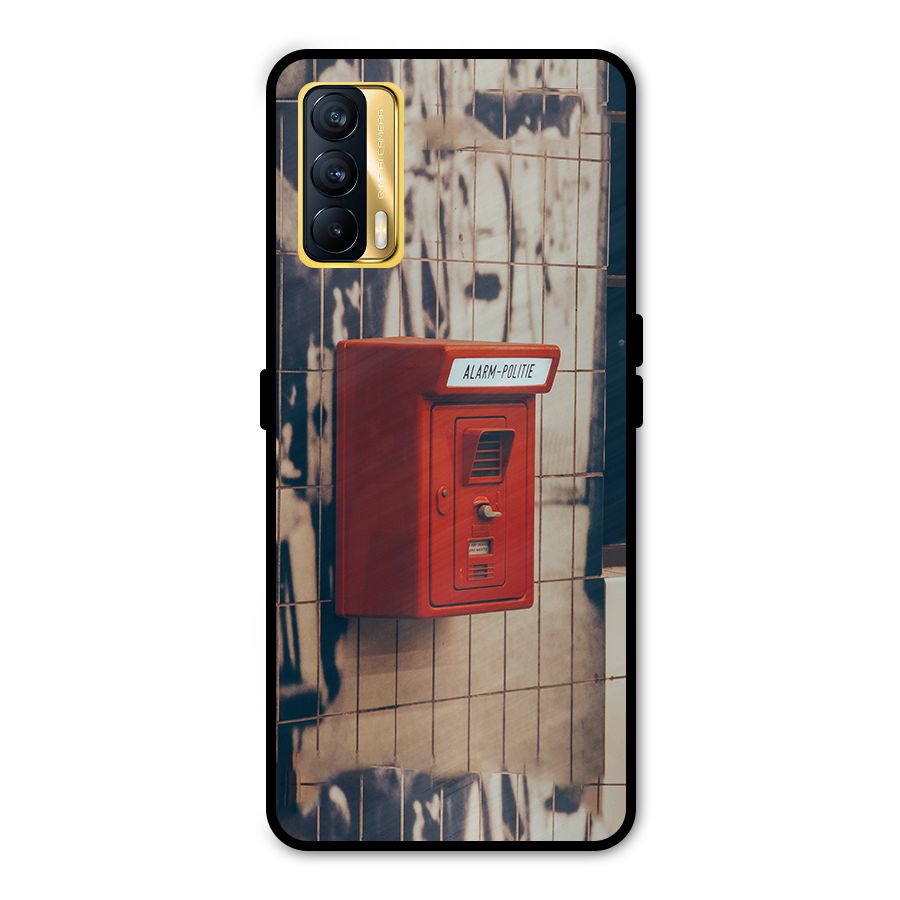 Vintage Alarm Metal Back Case for Realme X7