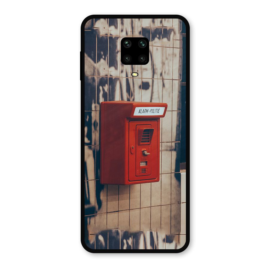 Vintage Alarm Metal Back Case for Redmi Note 10 Lite