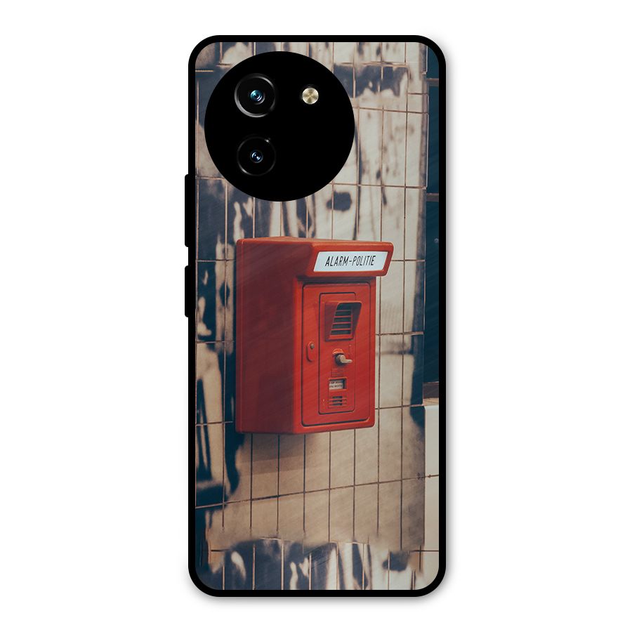 Vintage Alarm Metal Back Case for Vivo T3x