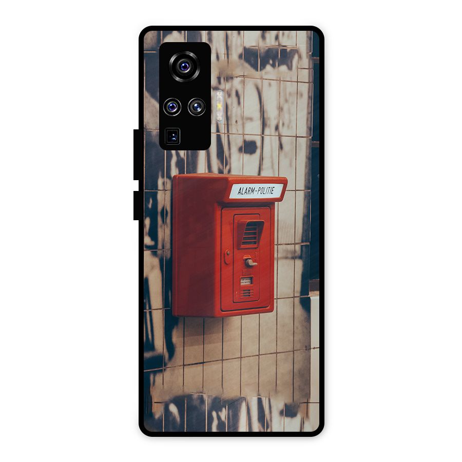 Vintage Alarm Metal Back Case for Vivo X50 Pro