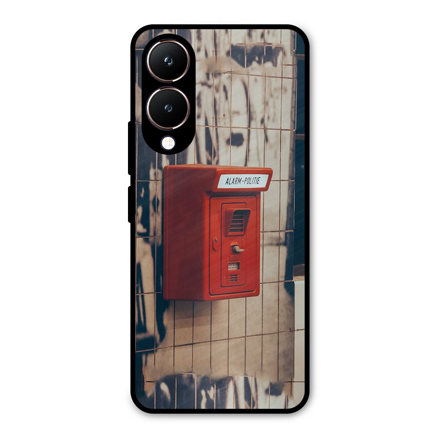 Vintage Alarm Metal Back Case for Vivo Y28