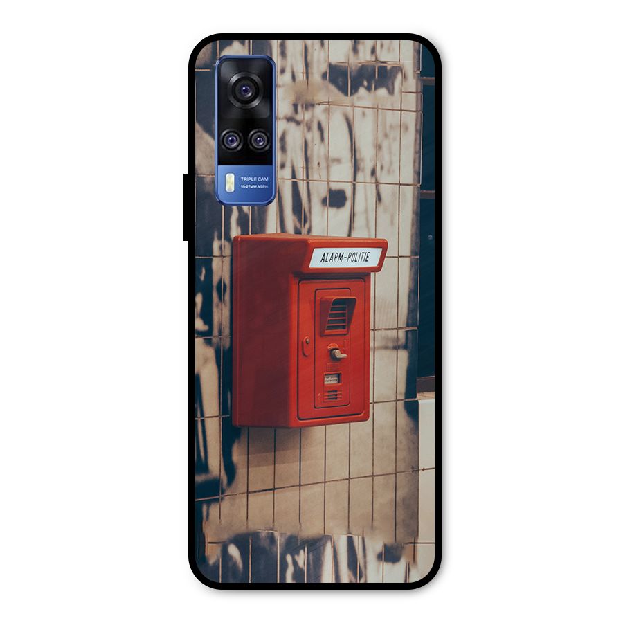 Vintage Alarm Metal Back Case for Vivo Y51A