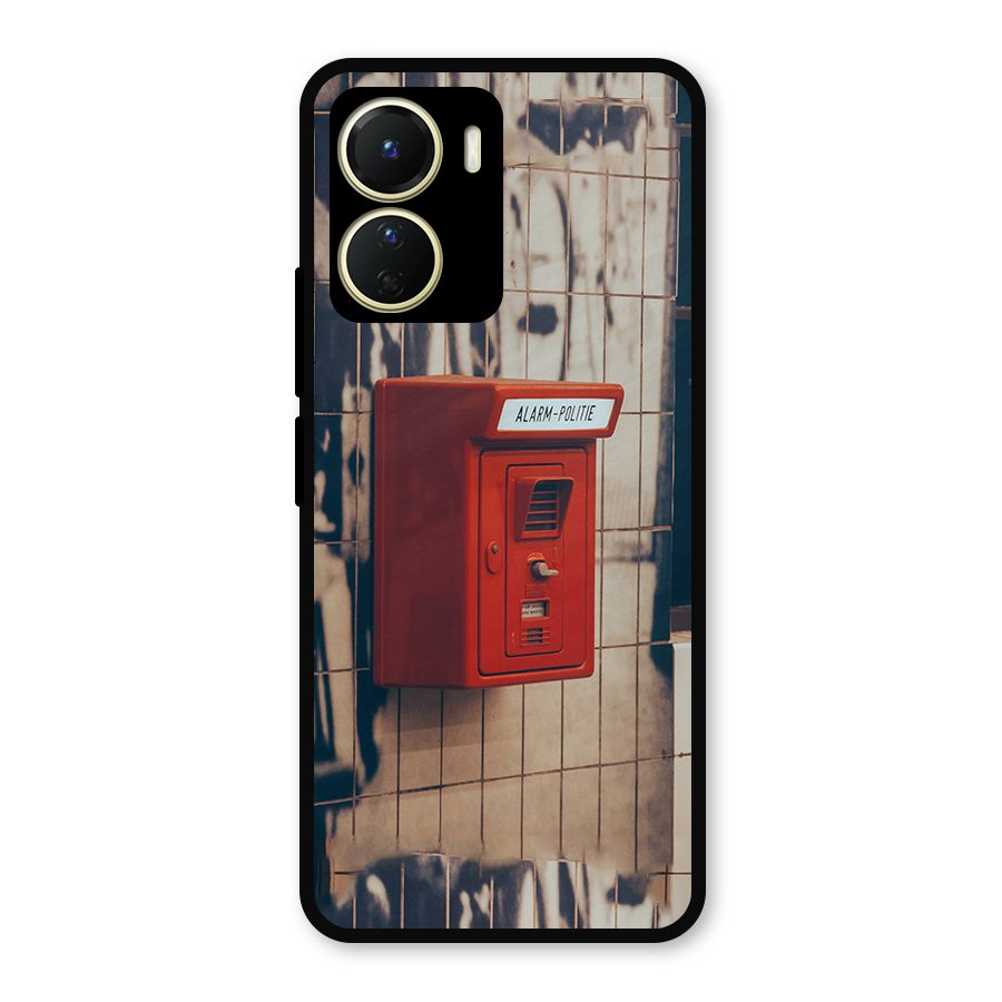 Vintage Alarm Metal Back Case for Vivo Y56