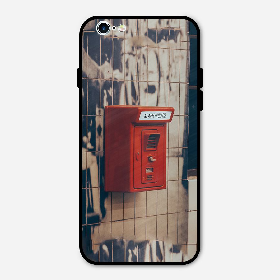 Vintage Alarm Metal Back Case for iPhone 6 6s