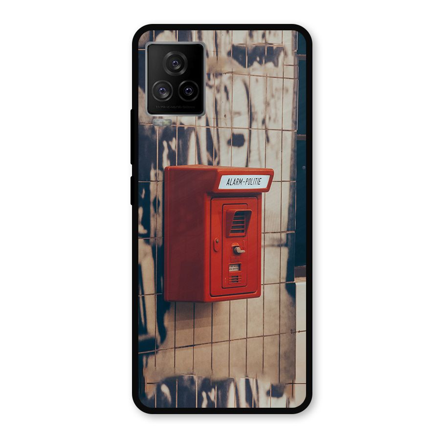 Vintage Alarm Metal Back Case for iQOO 7 Legend 5G