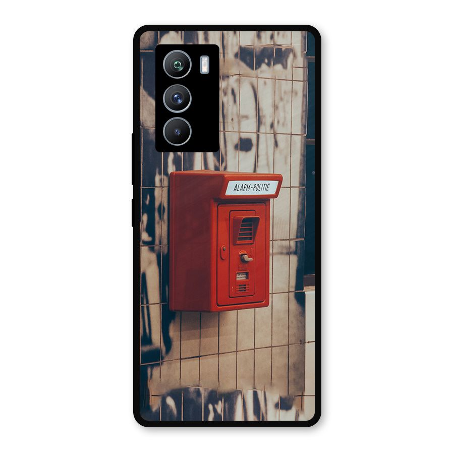 Vintage Alarm Metal Back Case for iQOO 9 SE