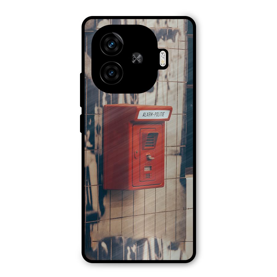 Vintage Alarm Metal Back Case for iQOO Neo 10R