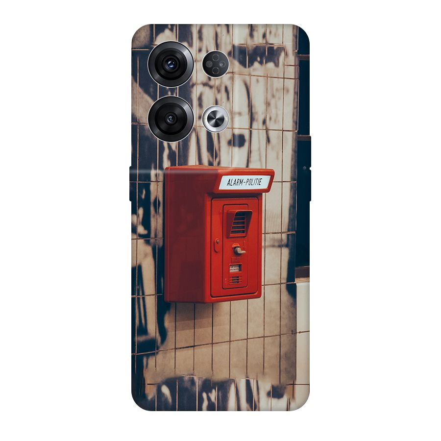 Vintage Alarm Original Polycarbonate Back Case for Oppo Reno8 Pro 5G