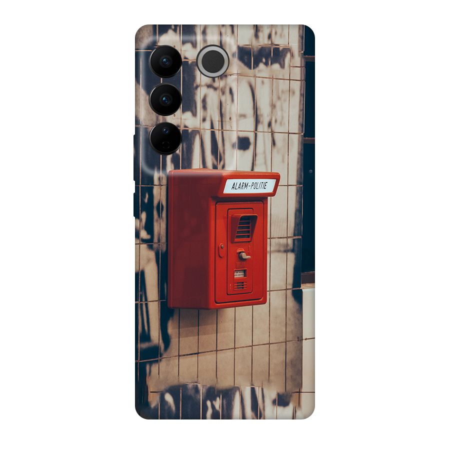 Vintage Alarm Original Polycarbonate Back Case for Vivo V27