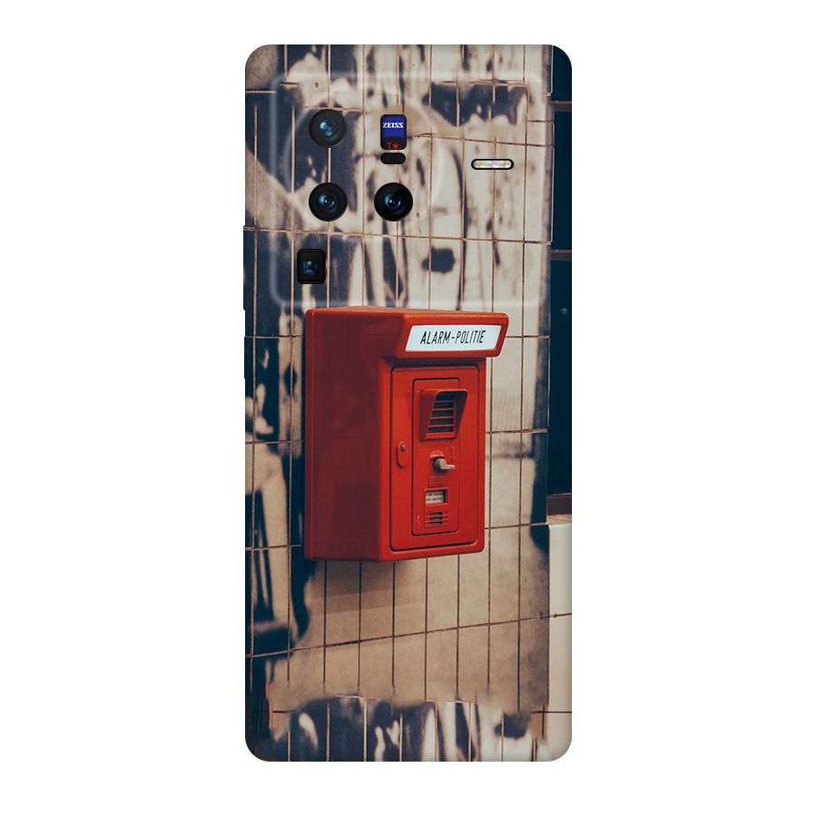 Vintage Alarm Original Polycarbonate Back Case for Vivo X80