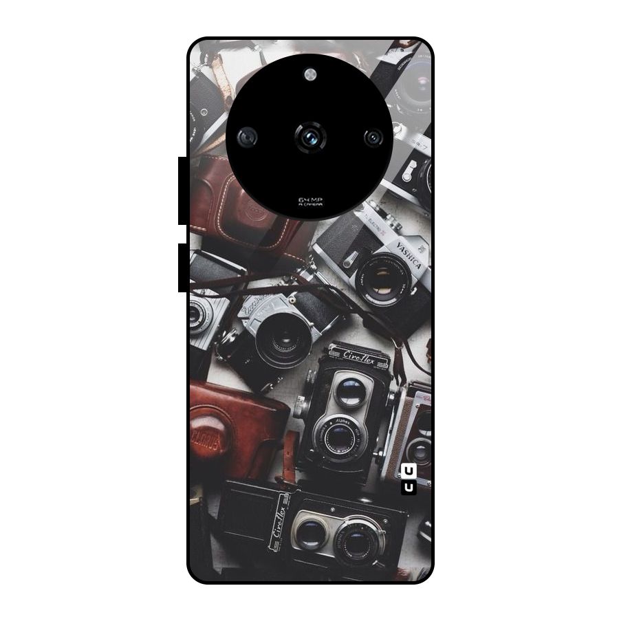 Vintage Beauty Shutter Glass Back Case for Realme Narzo 60 5G