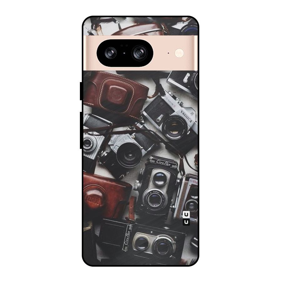 Vintage Beauty Shutter Metal Back Case for Google Pixel 8