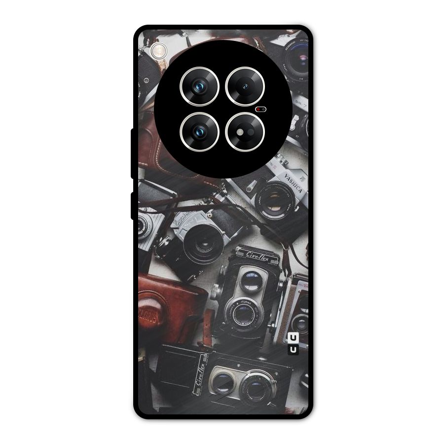 Vintage Beauty Shutter Metal Back Case for Infinix Zero 40 5G