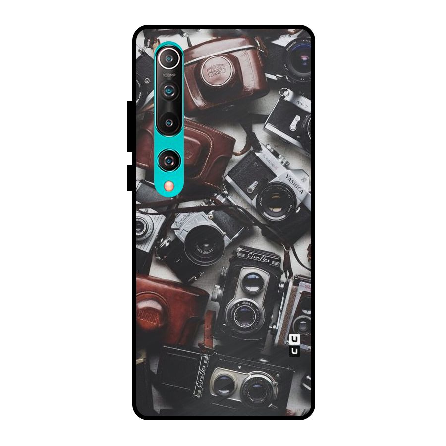 Vintage Beauty Shutter Metal Back Case for Mi 10
