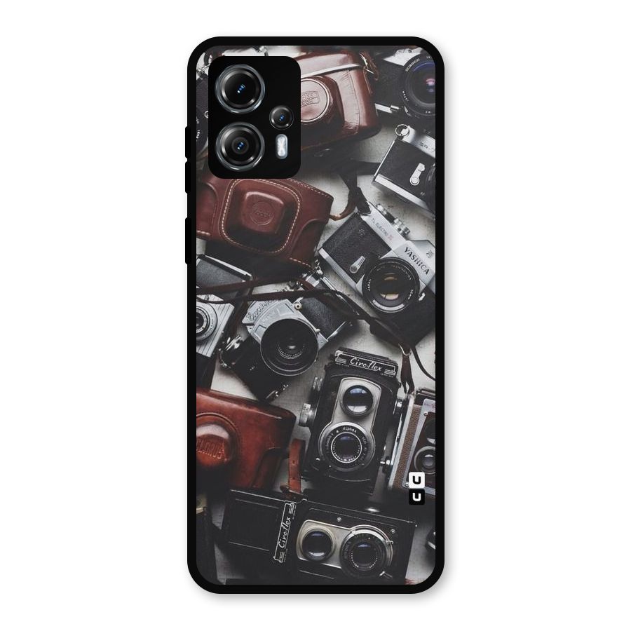 Vintage Beauty Shutter Metal Back Case for Moto G13
