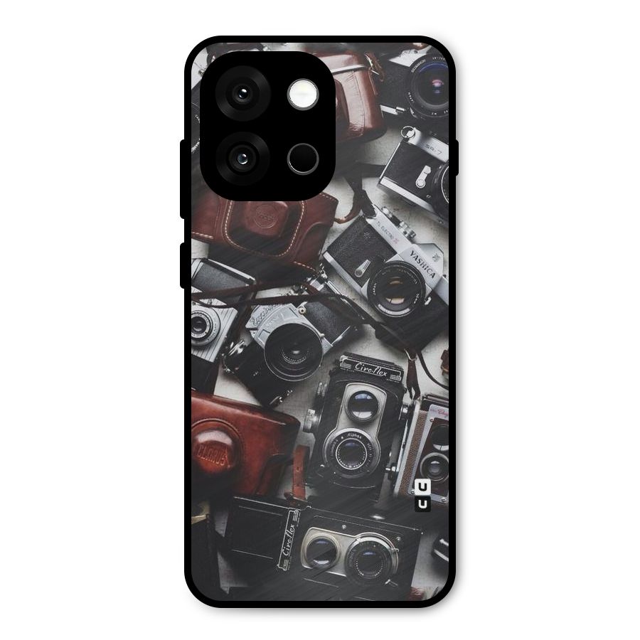Vintage Beauty Shutter Metal Back Case for OnePlus 13s