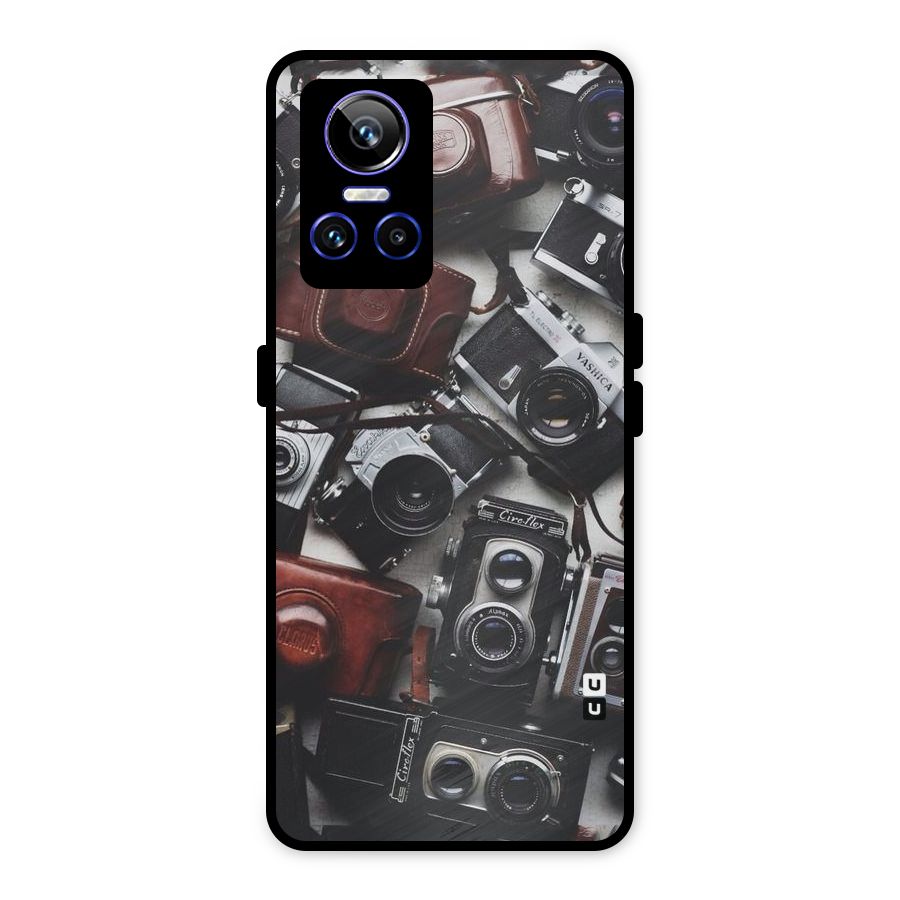 Vintage Beauty Shutter Metal Back Case for Realme GT Neo 3