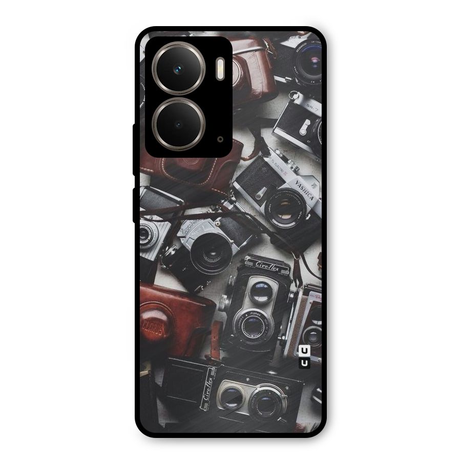 Vintage Beauty Shutter Metal Back Case for Realme P3