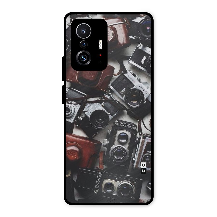Vintage Beauty Shutter Metal Back Case for Xiaomi 11T Pro