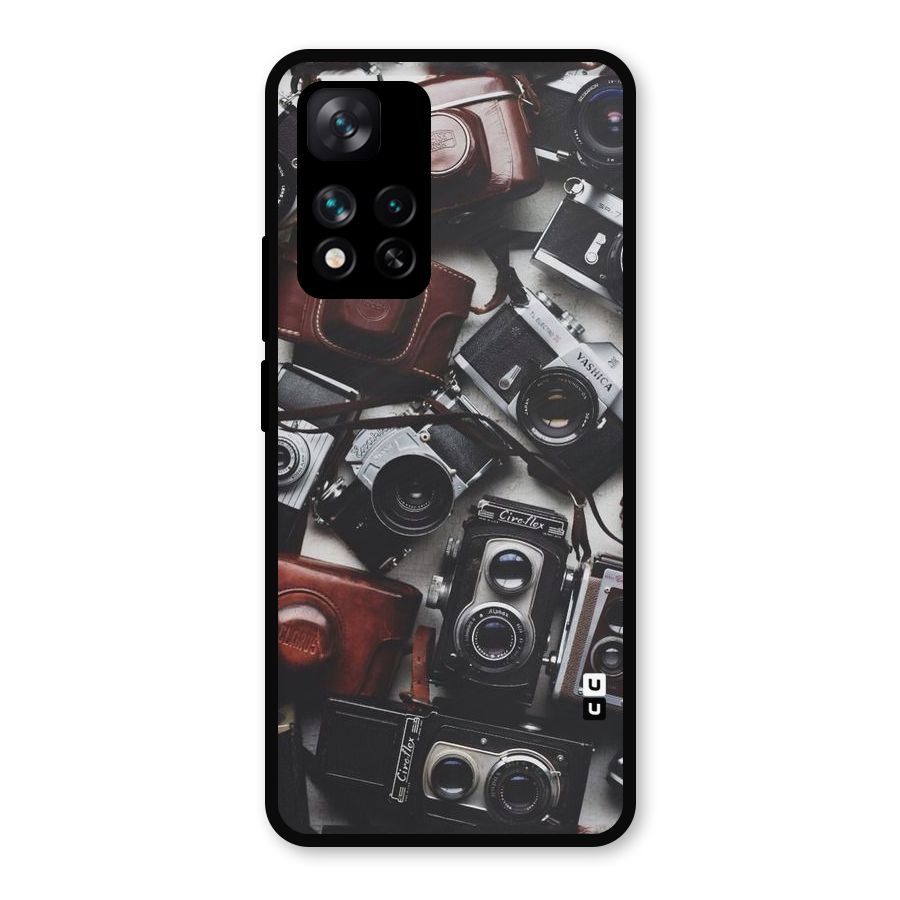 Vintage Beauty Shutter Metal Back Case for Xiaomi 11i 5G