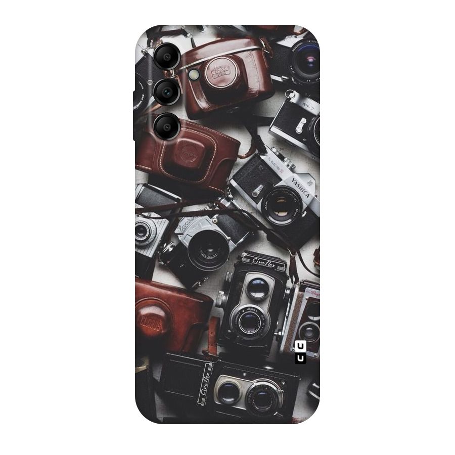 Vintage Beauty Shutter Original Polycarbonate Back Case for Galaxy A14 5G