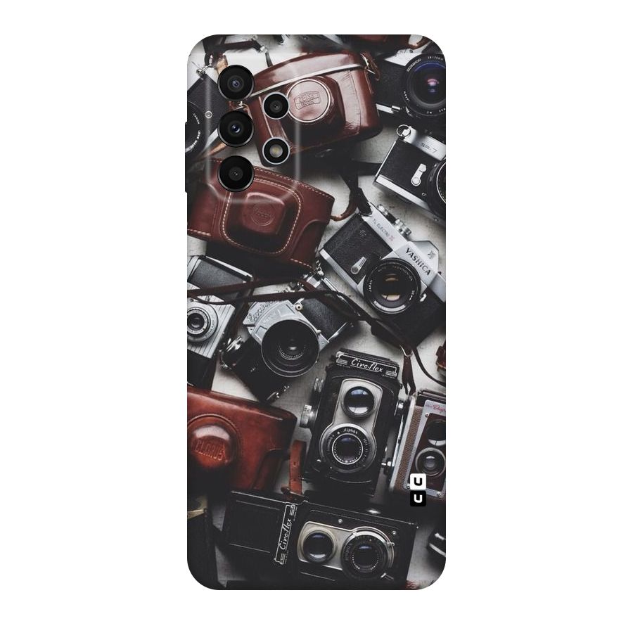 Vintage Beauty Shutter Original Polycarbonate Back Case for Galaxy A23