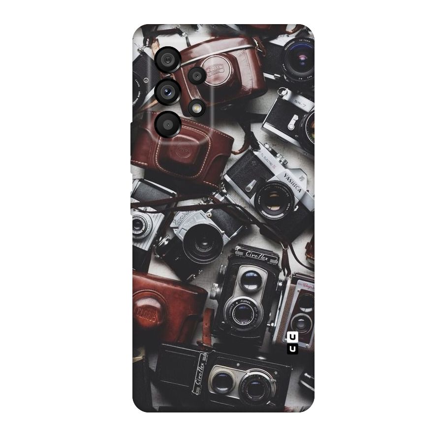 Vintage Beauty Shutter Original Polycarbonate Back Case for Galaxy A53 5G