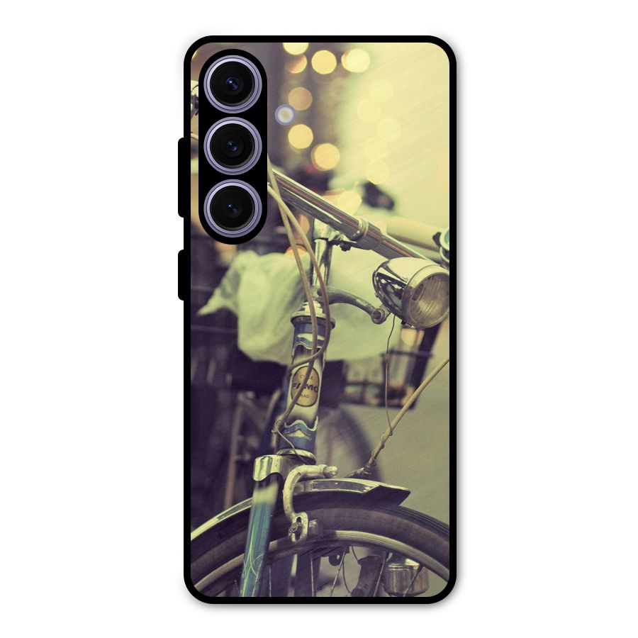 Vintage Bicycle Metal Back Case for Galaxy S24